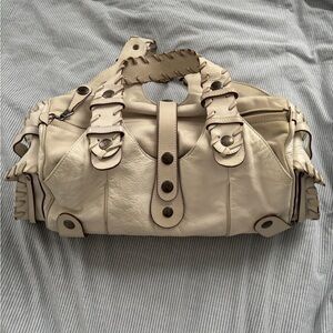 White/Cream Chloe Silverado Bag